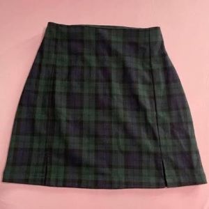Brandy Melville Cara Plaid Skirt NWT